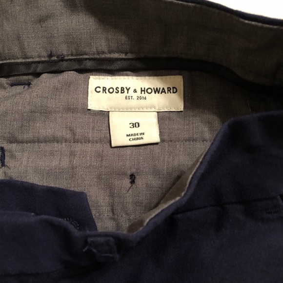 NWOT Crosby & Howard solid chino shorts in size 30 - Picture 3 of 3